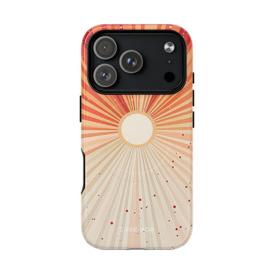 Solar Bloom iPhone 17 Pro Case - Tough+ - CASE•BOB