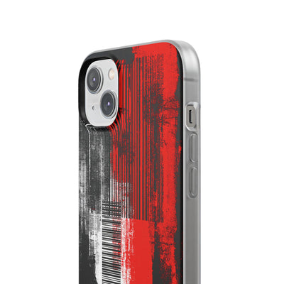 Distorted Barcode · Lite Phone Case for iPhone ·  Black