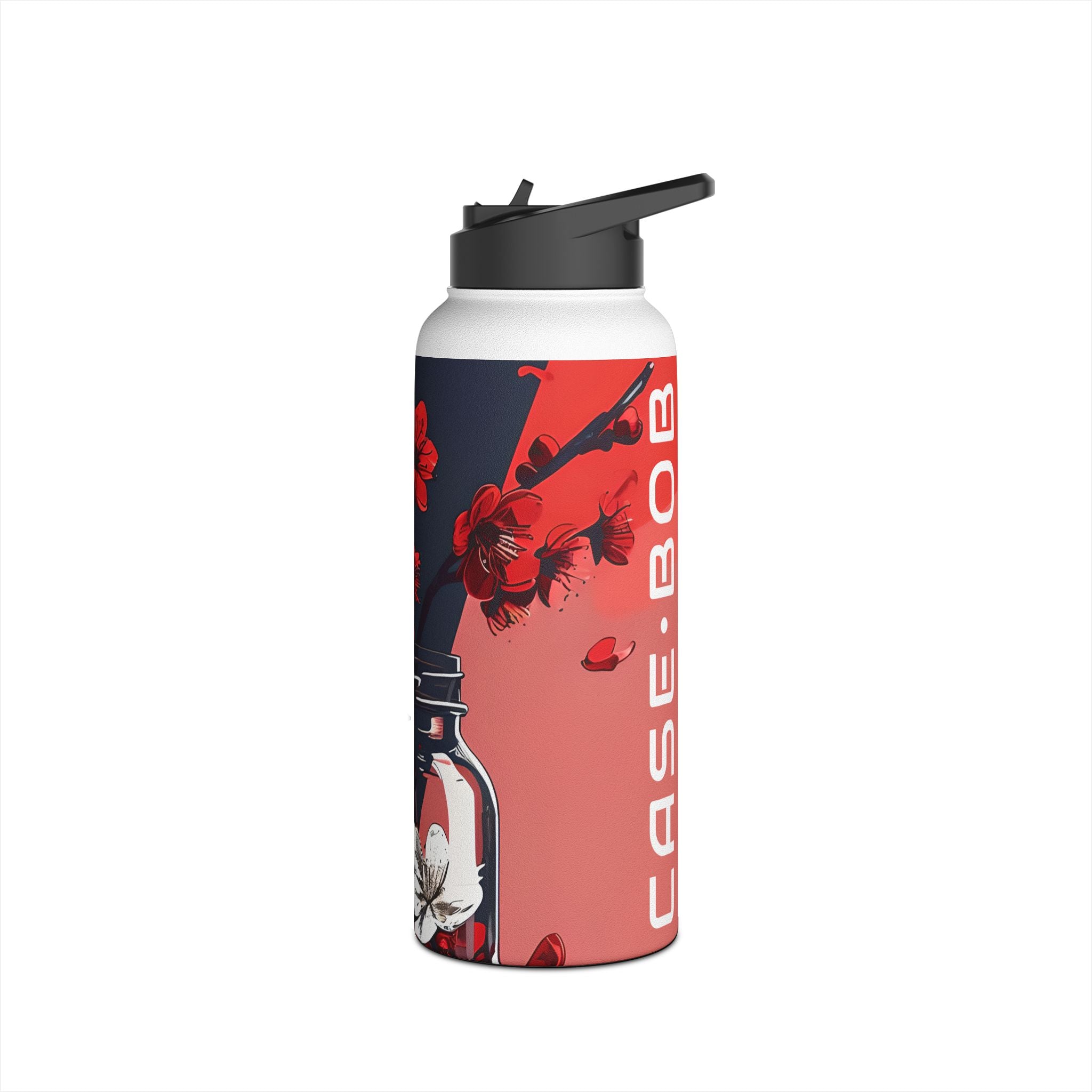 Cherry Blossom Jar - Stainless Steel Water Bottle