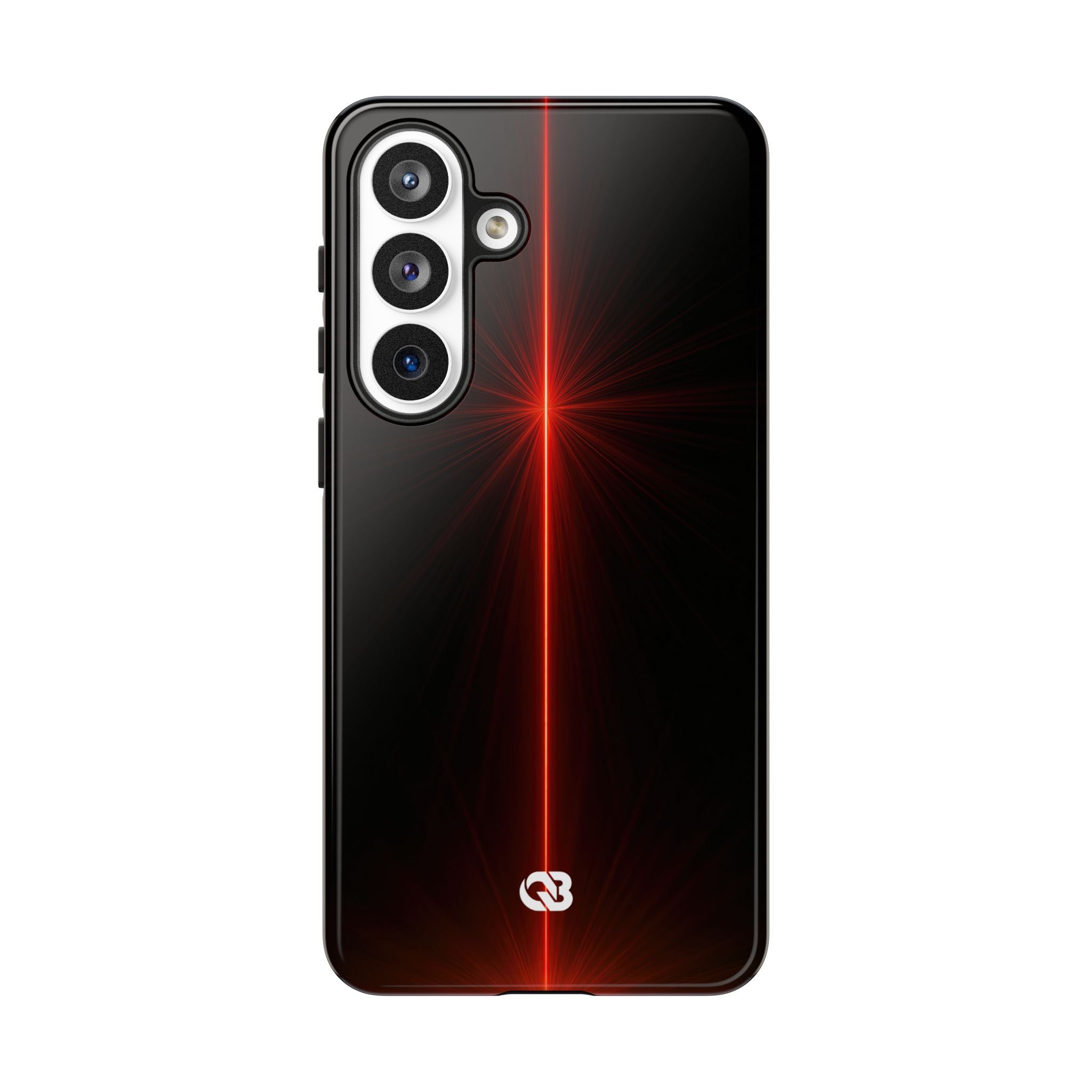 Red Tough Phone Case for Samsung - Crimson Flare Vector
