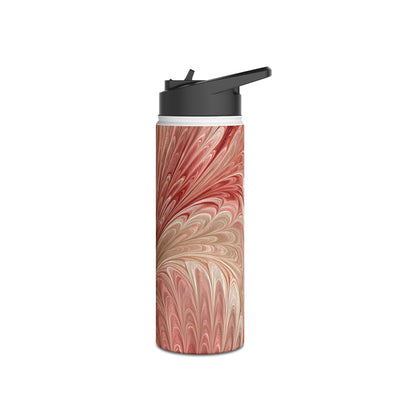 Blush Petal Plume · Insulated Water Bottle · Pink
