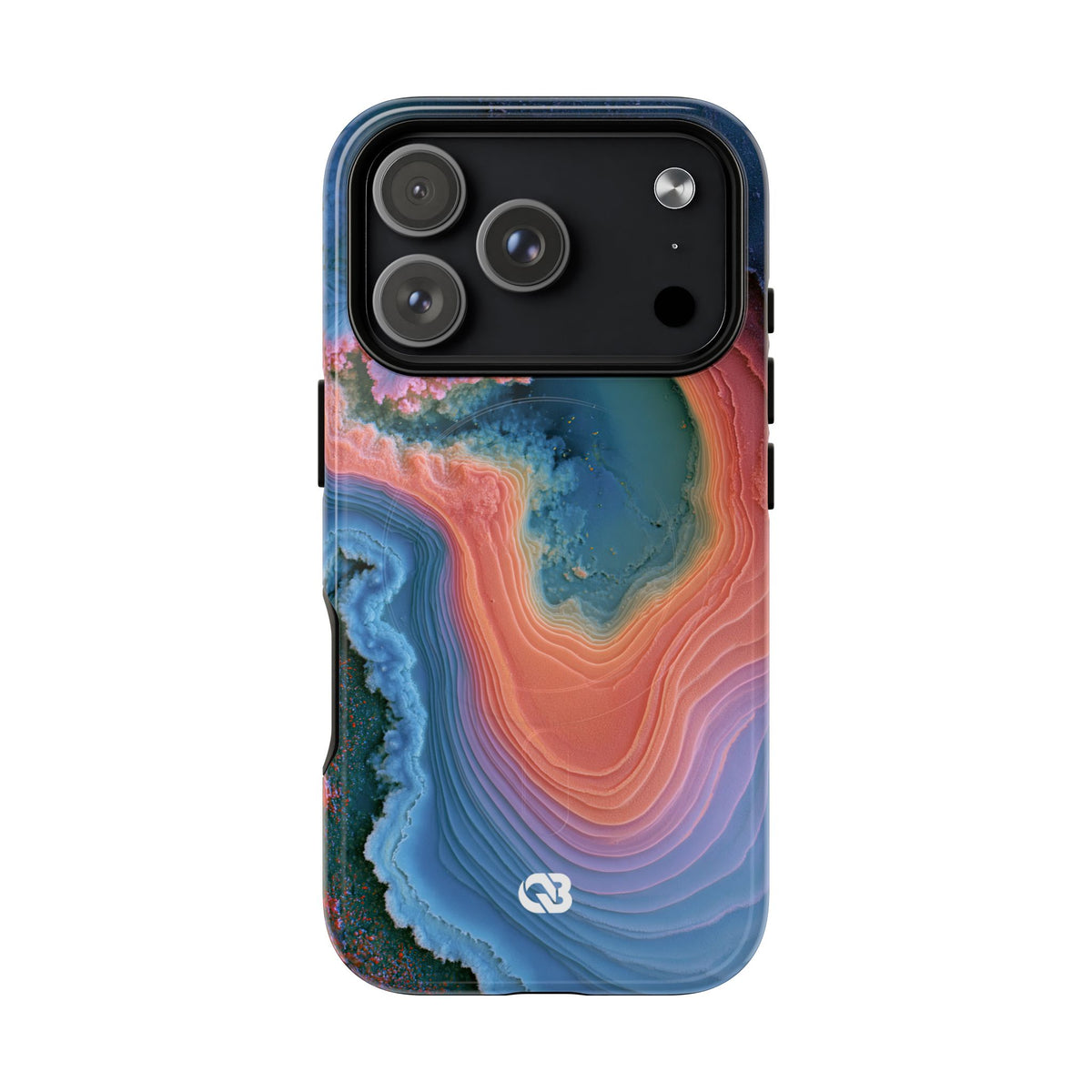 Luminous Resonance · Tough 2.0 Magnetic Phone Case for iPhone · Blue