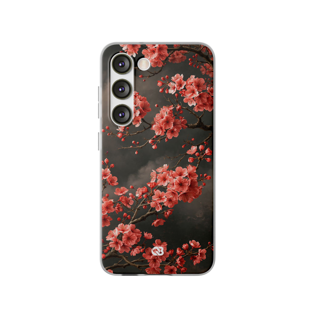 Dark Sakura Nocturne · Lite Phone Case for Samsung · Black