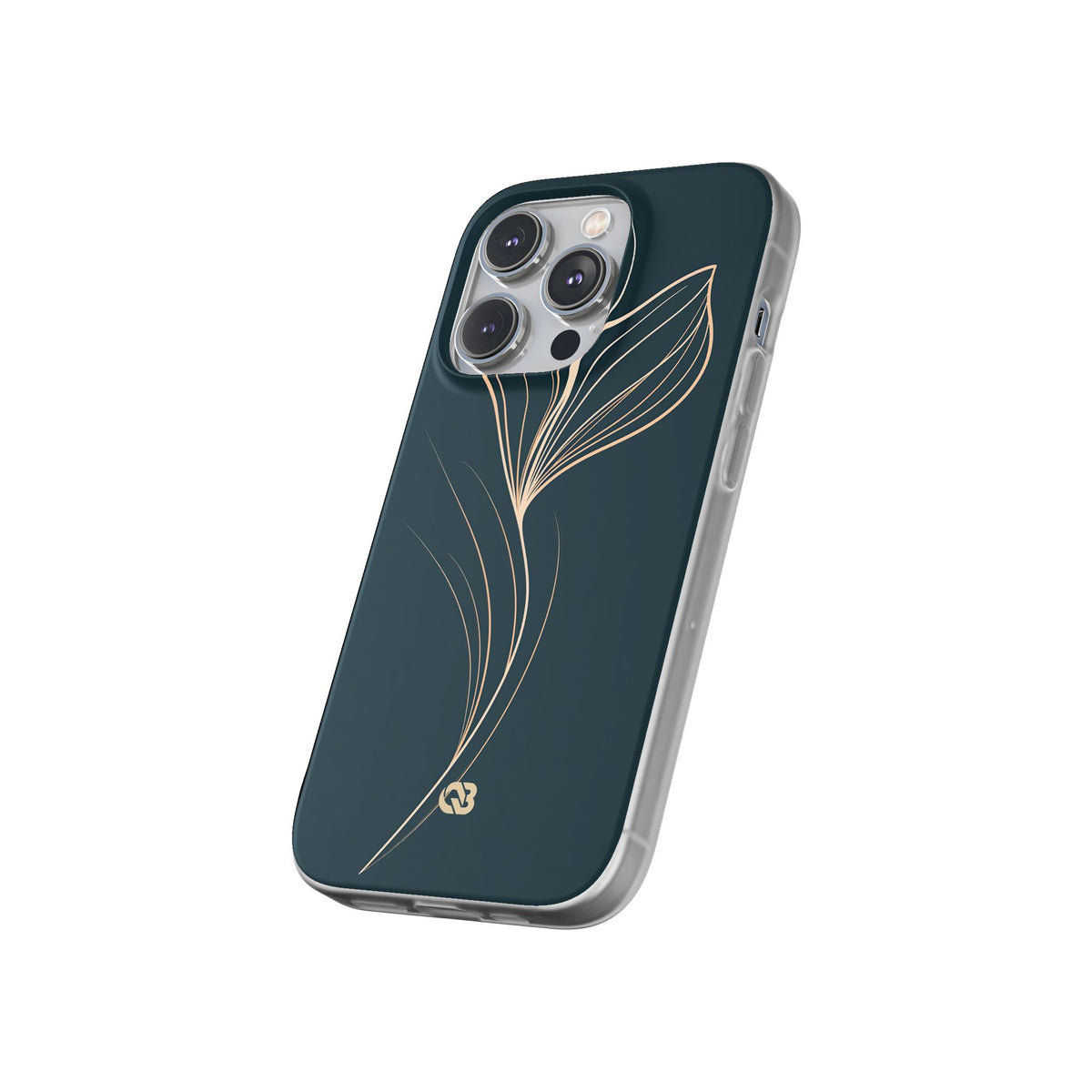 Botanical Contour · Lite Phone Case for iPhone ·  Teal