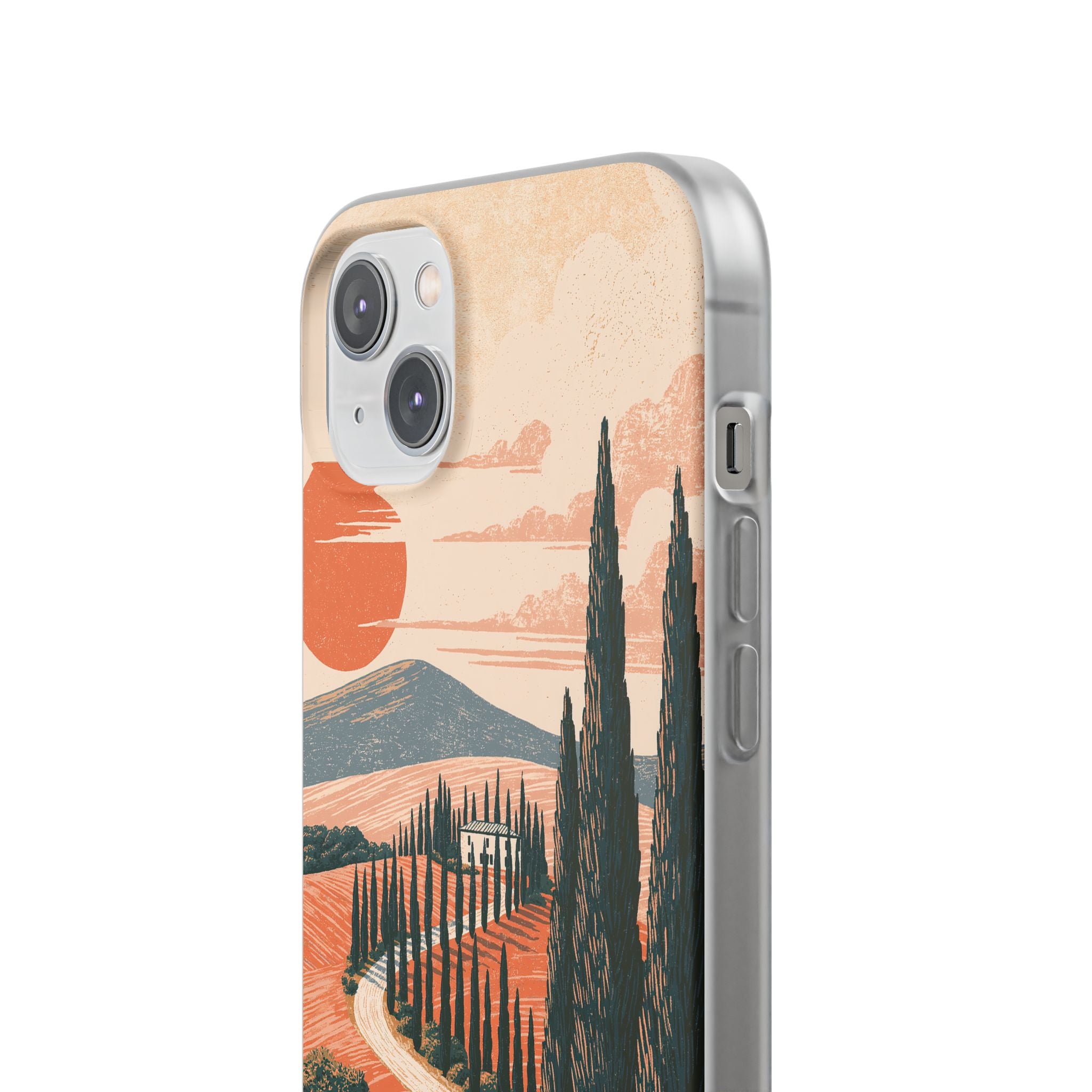 Orange Lite Phone Case for iPhone - Terracotta Ridge Trail