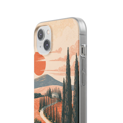 Orange Lite Phone Case for iPhone - Terracotta Ridge Trail