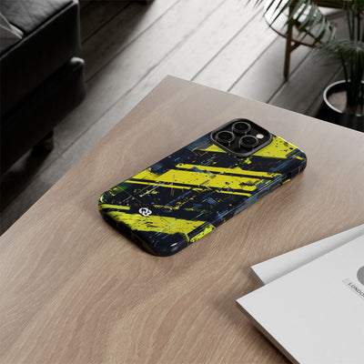 Acid Hazard · Tough Phone Case for iPhone · Yellow