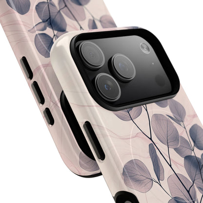 Veined Leaf Whisper iPhone 17 Pro Case - Tough+ - CASE•BOB