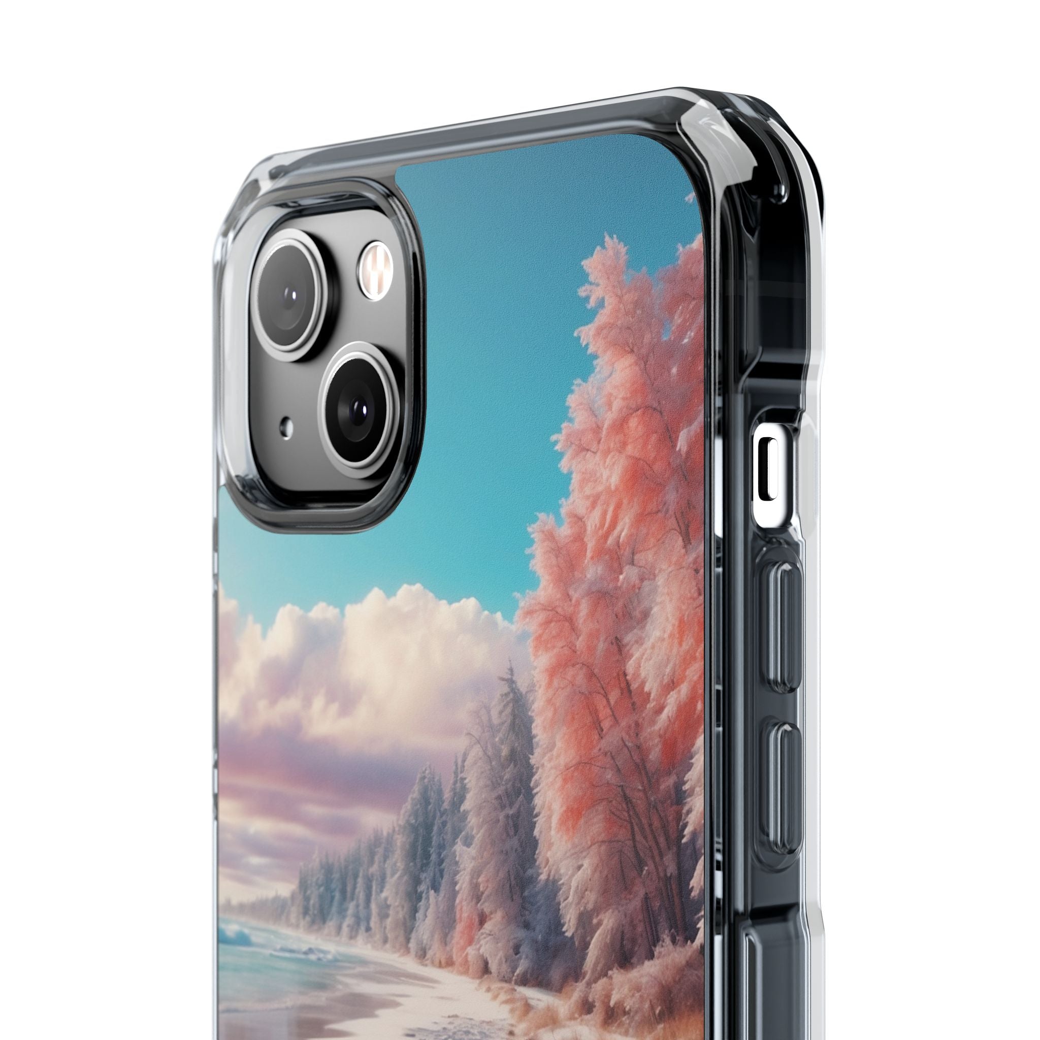 Snowy Footprints iPhone 14 Plus Case - Impact