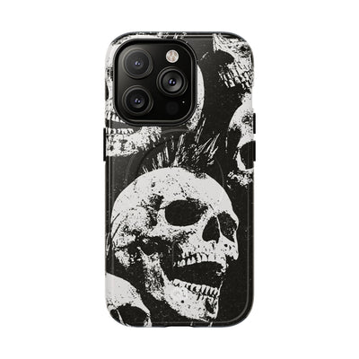 Punk Skull Riot · Tough 2.0 Magnetic Phone Case for iPhone · Black