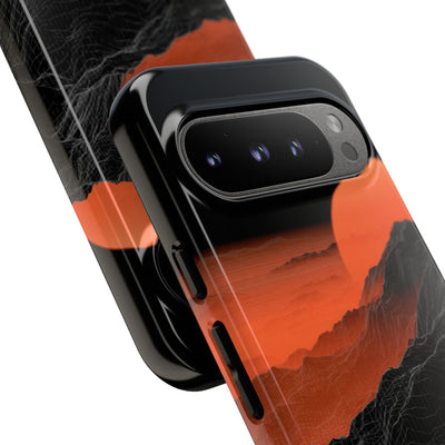 Solar Ridge Mesh · Tough Phone Case for Pixel ·  Black