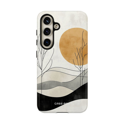 Orange Halo Samsung S24 Case - Tough