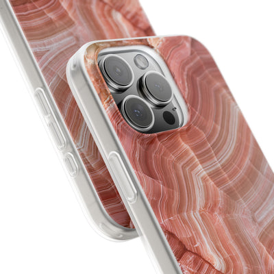 Blushing Rose Strata · Lite Phone Case for iPhone ·  Pink