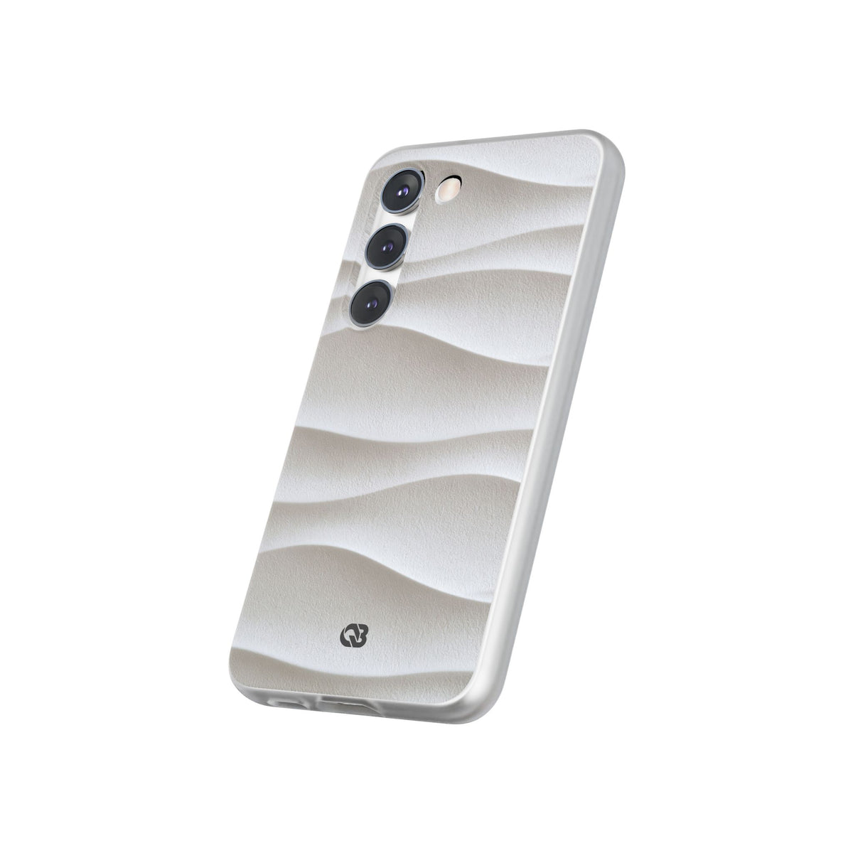 Sculpted Dune Relief · Lite Phone Case for Samsung · White