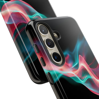 Digital Frequency · Tough Phone Case for Samsung · Black