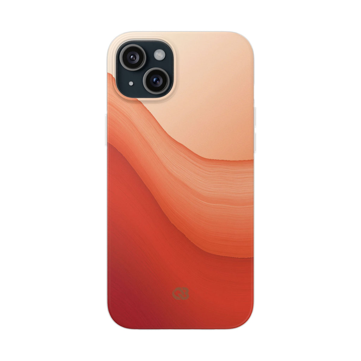 Terracotta Flow · Lite Phone Case for iPhone ·  Orange