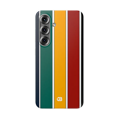 Retro Racing Bars · Soft Phone Case for Samsung