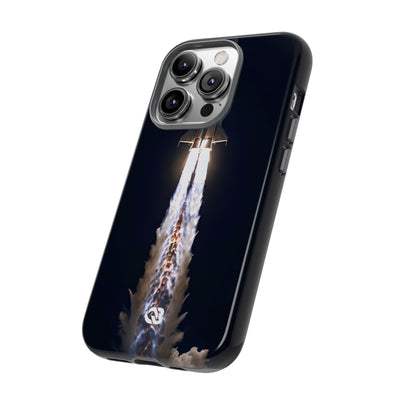 Obsidian Rocket Ascent · Tough Phone Case for iPhone