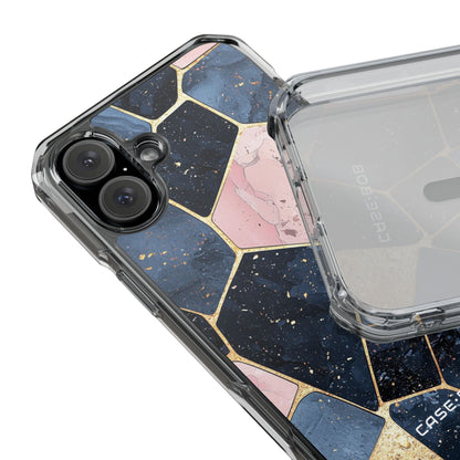 Golden Mosaic iPhone 16 Plus Case - Impact - CASE•BOB