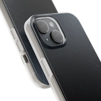 Brushed Obsidian Steel · Lite Phone Case for iPhone ·  Black