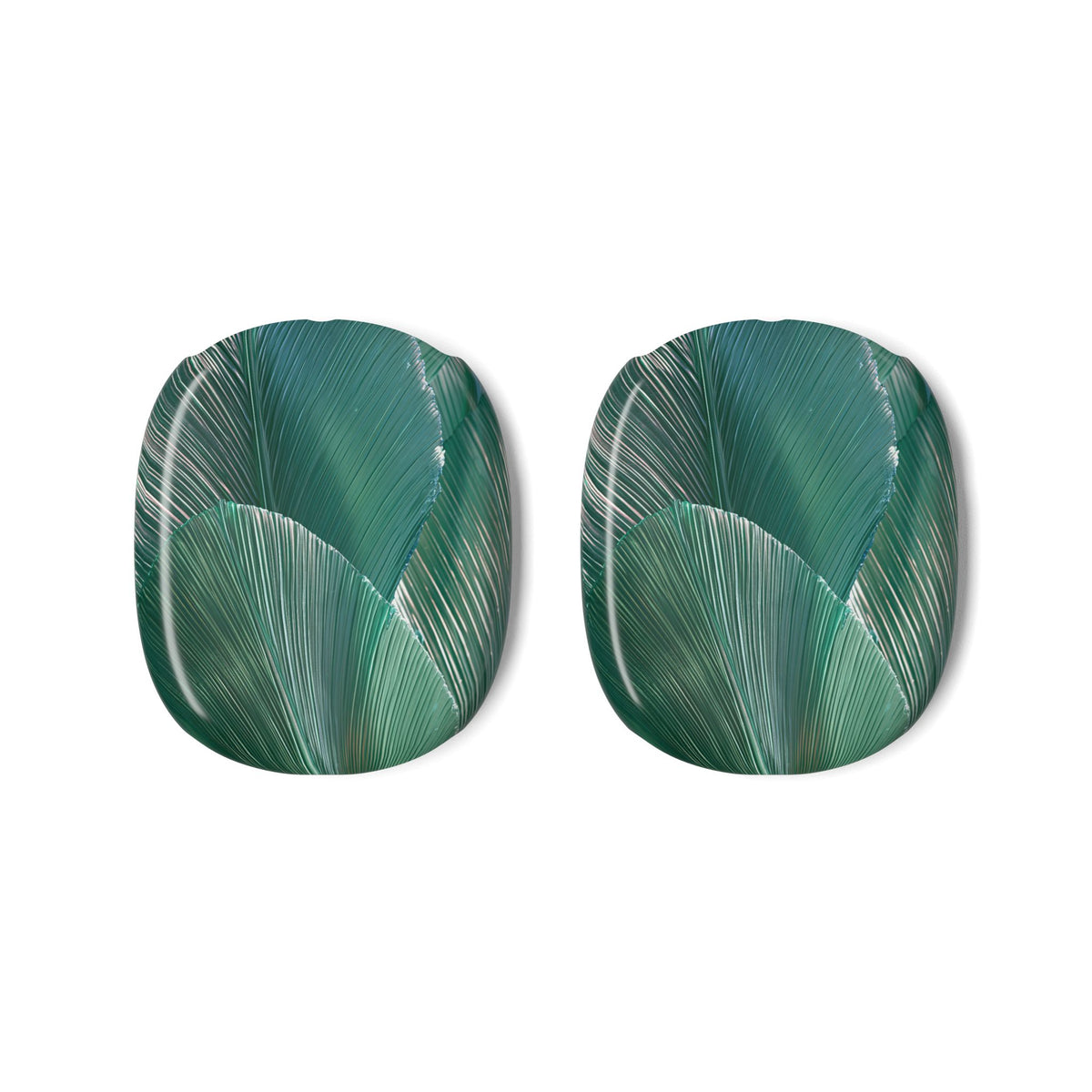 Translucent Fan Palm · Hard Case for AirPods Max · Teal