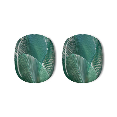 Translucent Fan Palm · Hard Case for AirPods Max · Teal