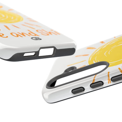 Amber Solar Glow · Tough Phone Case for Samsung