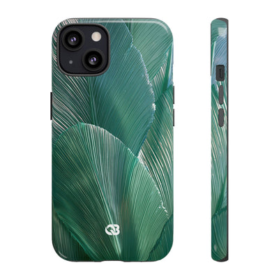 Translucent Fan Palm · Tough Phone Case for iPhone · Teal