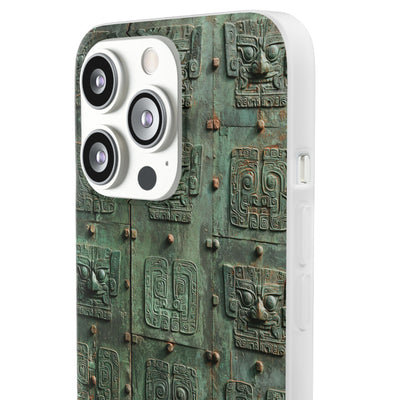 Dynastic Bronze Relief · Lite Phone Case for iPhone ·  Green
