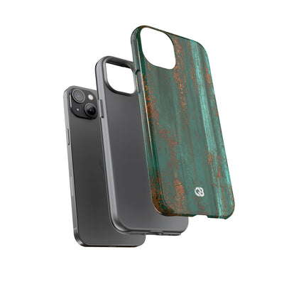 Oxidized Verdigris · Tough Phone Case for iPhone · Teal