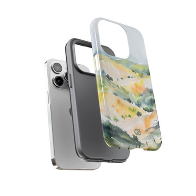 Verdant Mist Valleys · Tough Phone Case for iPhone
