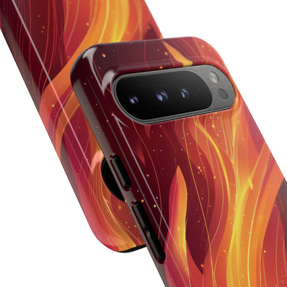 Flaming Flow Google Pixel 9 Pro XL Case - Tough