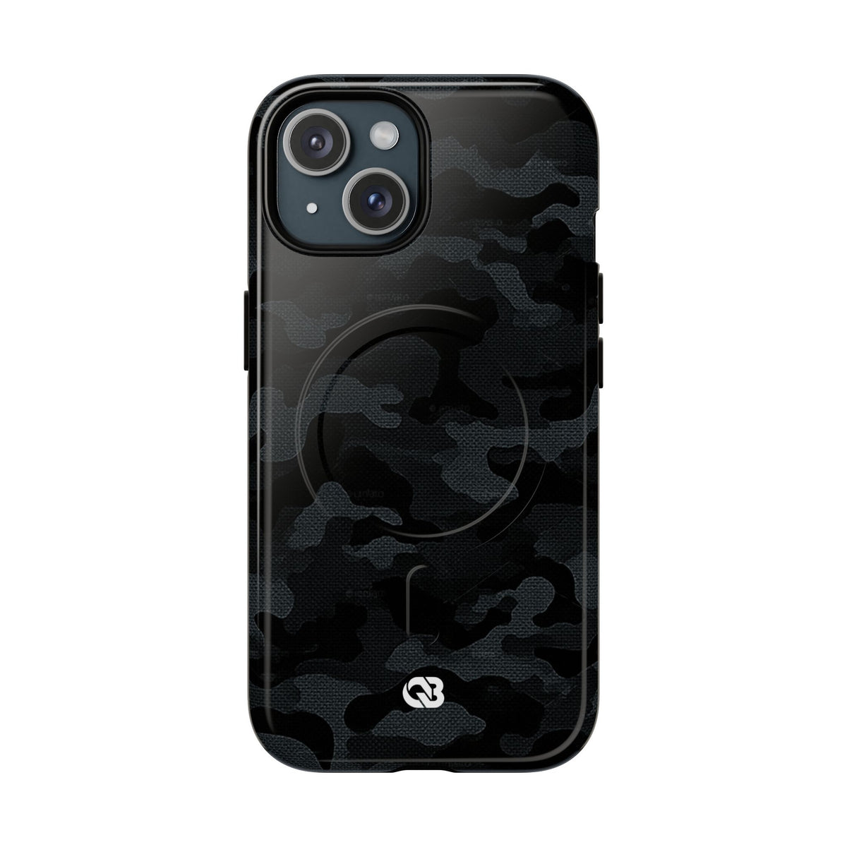 Blackout Urban Camo · Tough 2.0 Magnetic Phone Case for iPhone · Black
