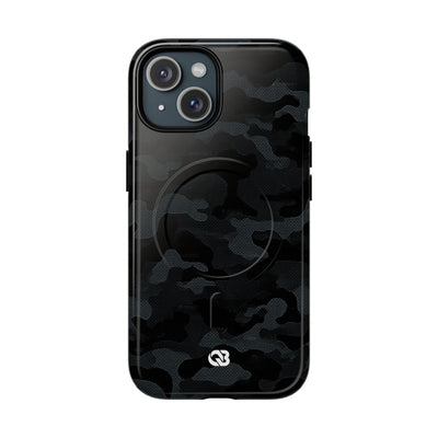 Blackout Urban Camo · Tough 2.0 Magnetic Phone Case for iPhone · Black