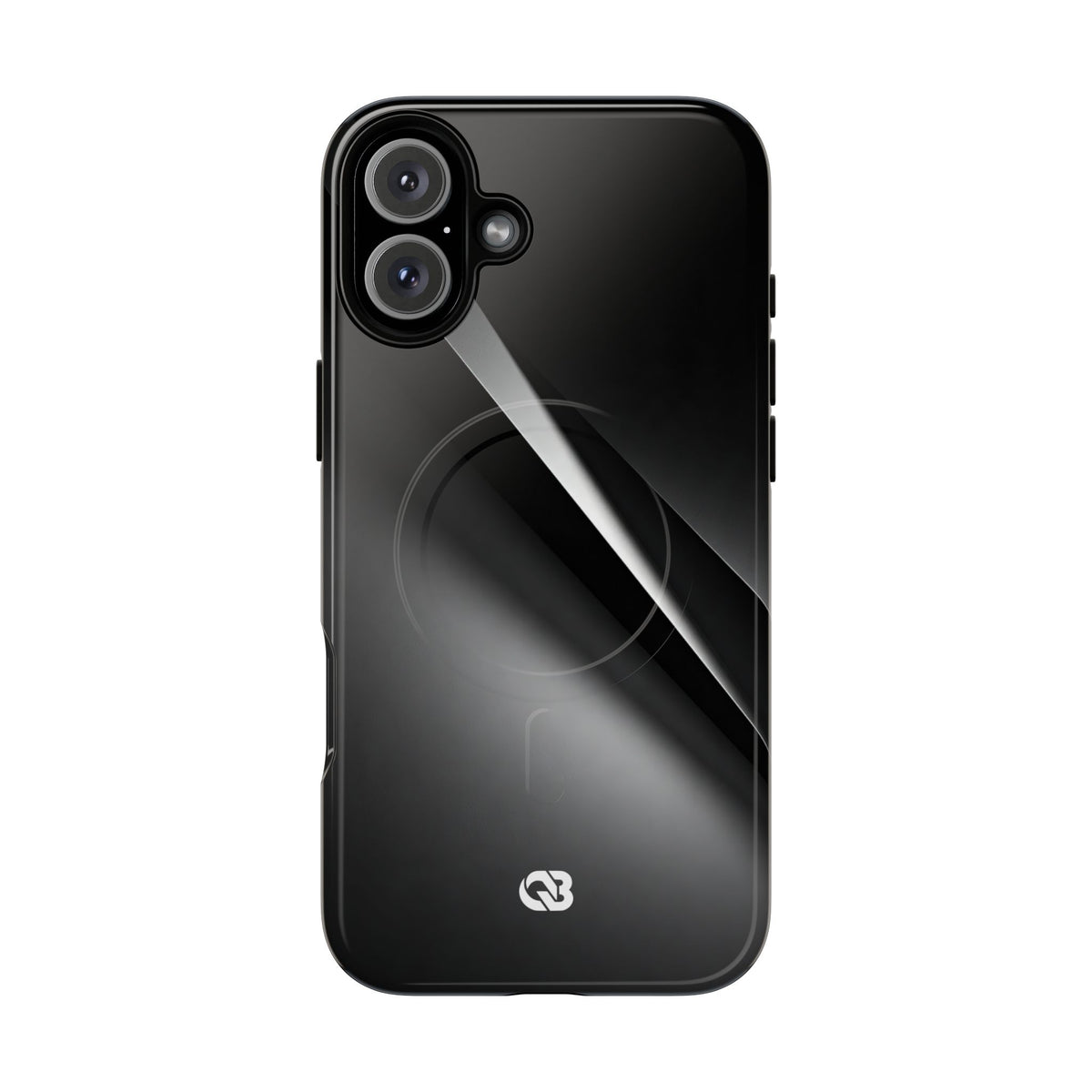 Obsidian Ridge · Tough 2.0 Magnetic Phone Case for iPhone · Black