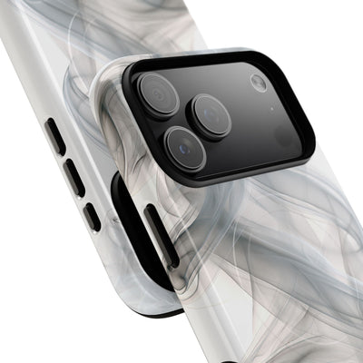 Vapor Noir · Tough 2.0 Magnetic Phone Case for iPhone · White