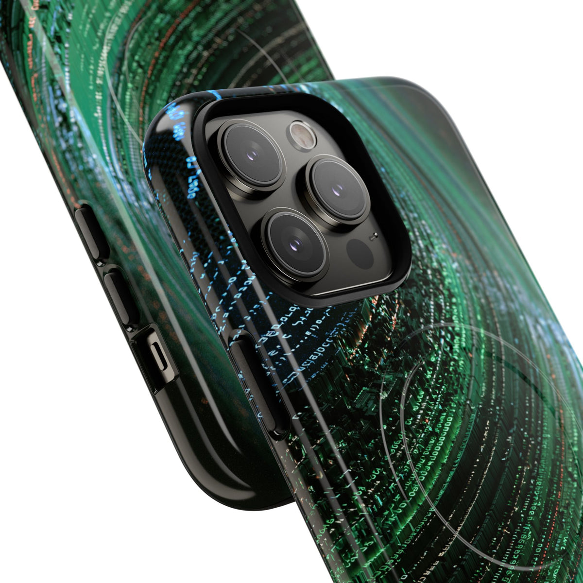 Orbital Data Stream · Tough 2.0 Magnetic Phone Case for iPhone · Green