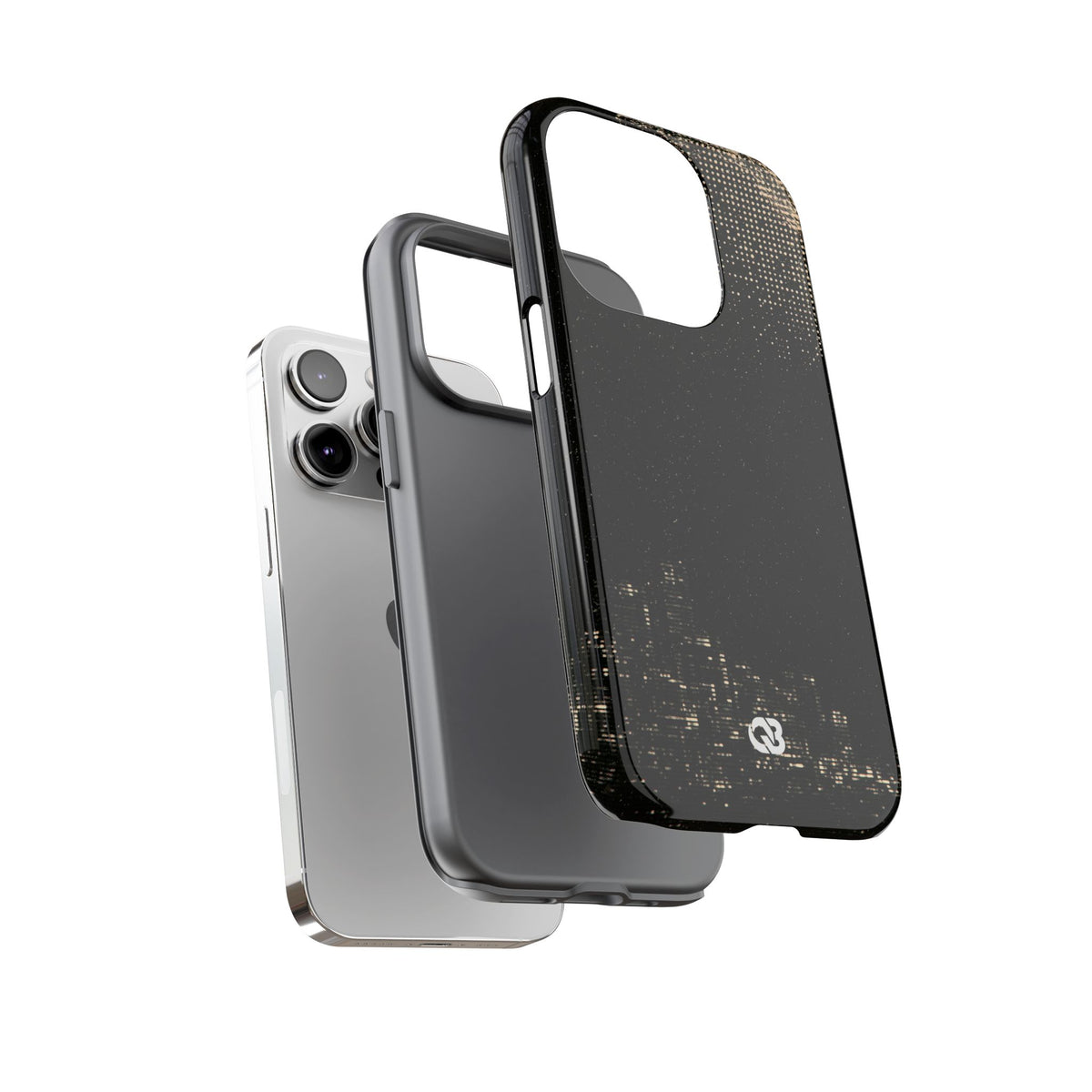 Lunar Metropolis Nocturne · Tough Phone Case for iPhone · Black