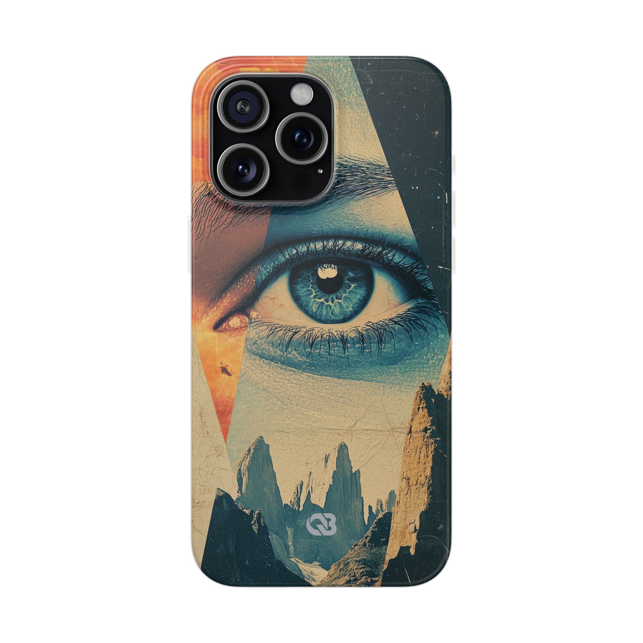 Fragmented Peak Gaze · Soft Phone Case for iPhone