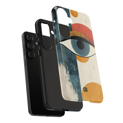 Distressed Azure Ocular · Tough Handyhülle für Samsung