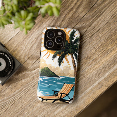 Radiant Coast Solitude · Tough Handyhülle für iPhone