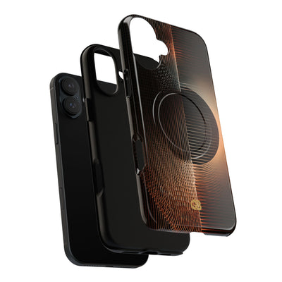 Amber Meridian · Tough 2.0 Magnetic Phone Case for iPhone · Black