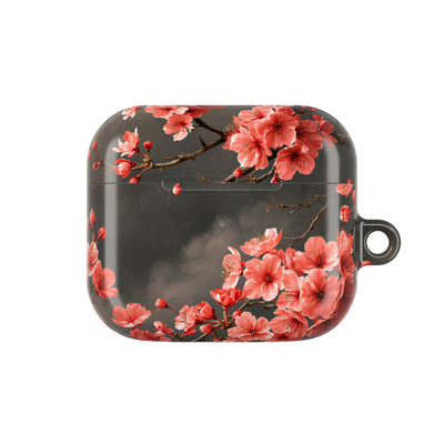Dark Sakura Nocturne · Hard Case for AirPods & AirPods Pro · Black