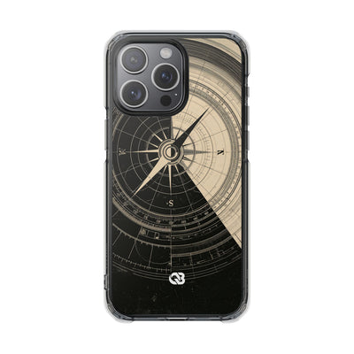 Orbital Meridian · Clear Impact Magnetic Phone Case for iPhone ·  Black