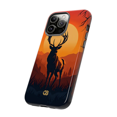 Amber Ridge Stag · Tough Custodia per iPhone