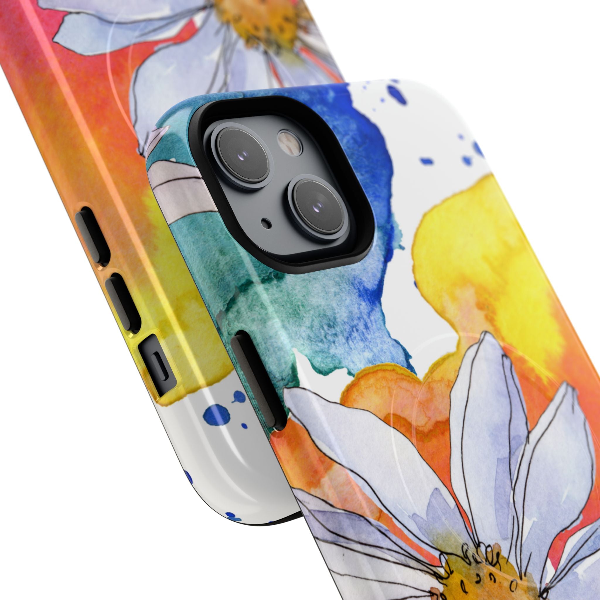 Vivid Bloom Splatter · Tough+ Magsafe