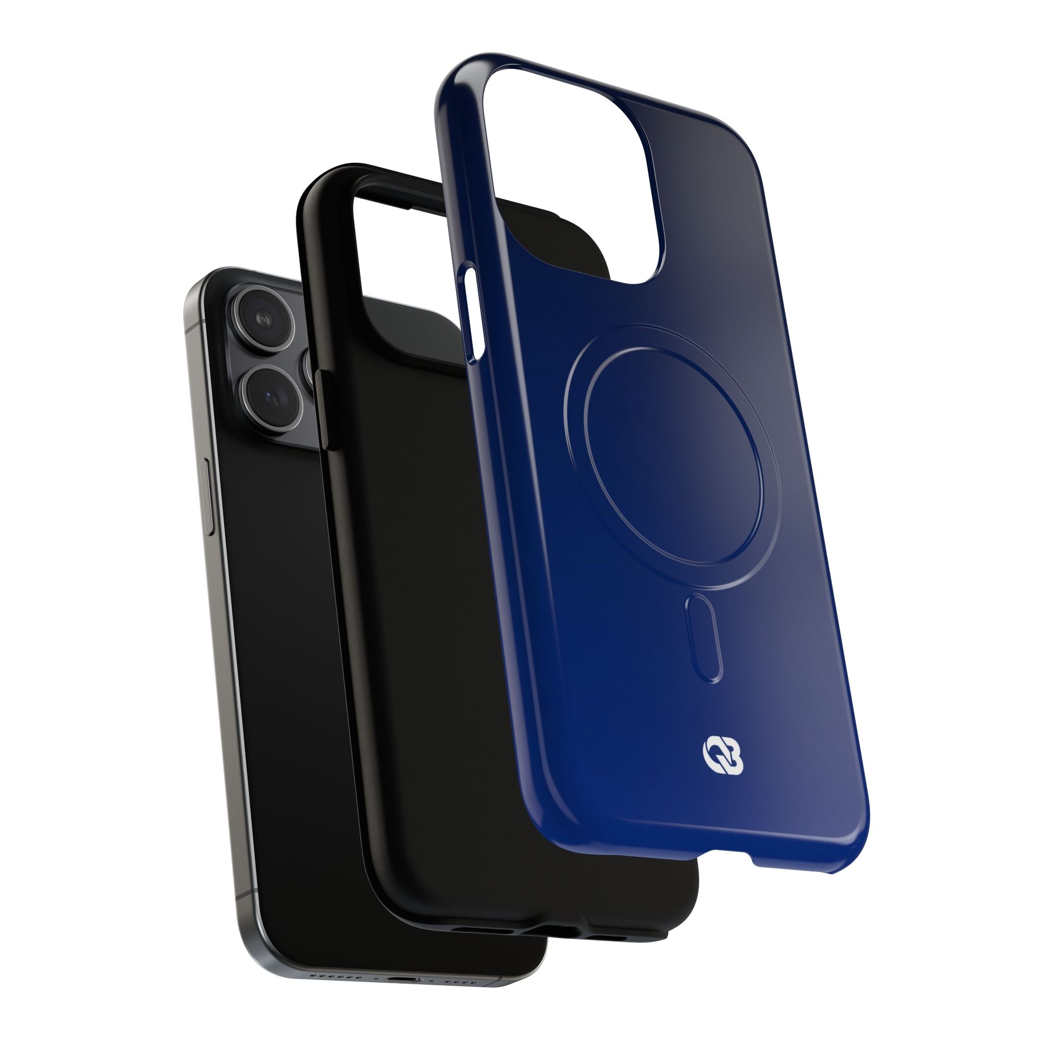 Blue Tough 2.0 Magsafe Phone Case for iPhone - Midnight Cobalt Fade