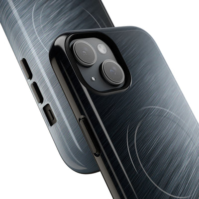 Brushed Obsidian Steel · Tough 2.0 Magnetic Phone Case for iPhone · Grey