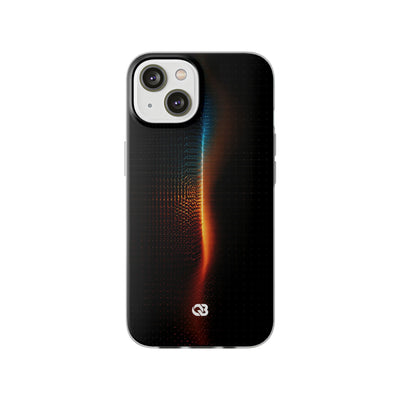 Luminous Refraction Grid · Lite Phone Case for iPhone ·  Black