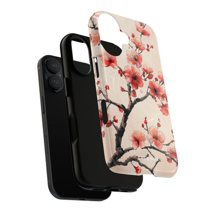 Blossom Shadow iPhone 16 Case - Tough+